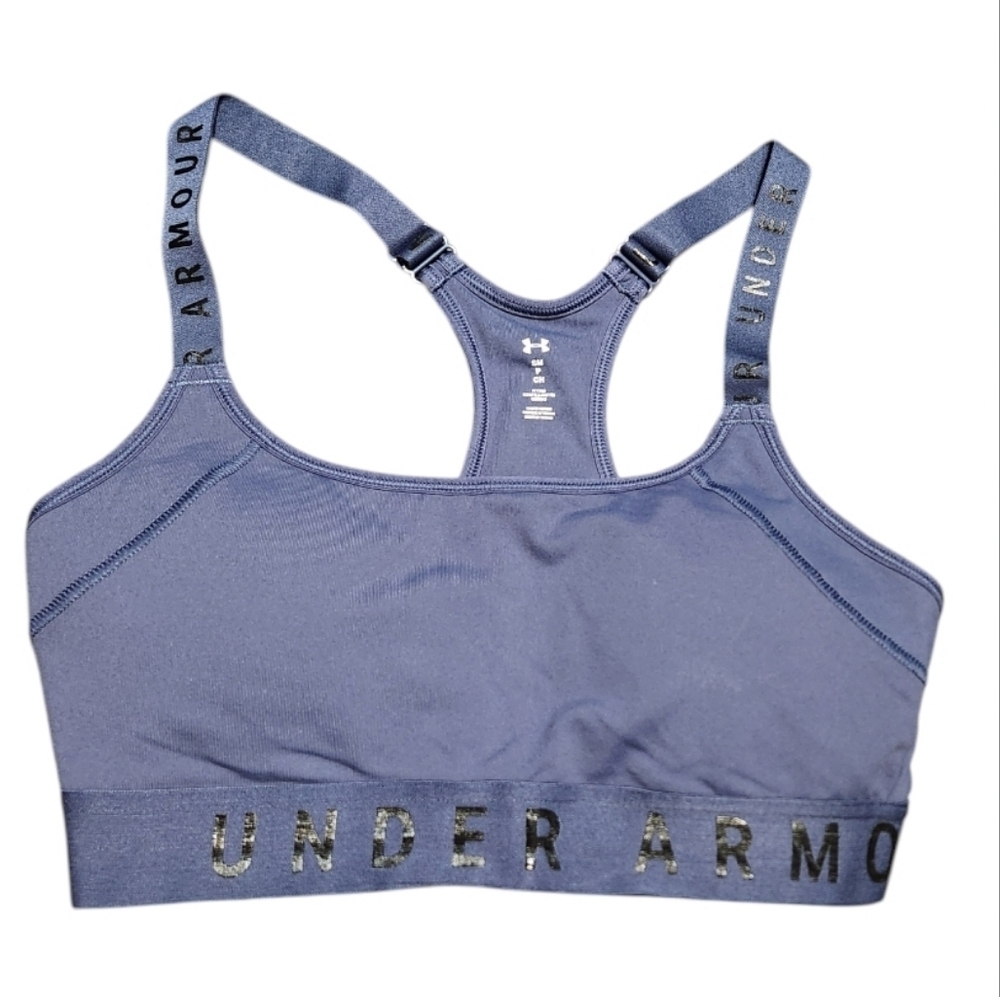 Under Armour Women's Blue Razorback Sports Bra